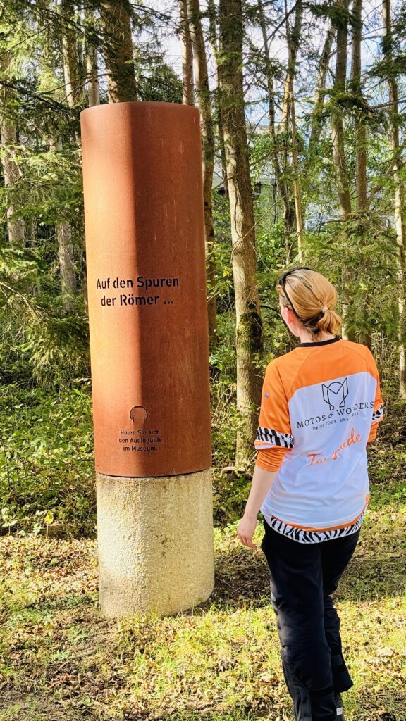 Exploring the archaeological remains of Aguntum