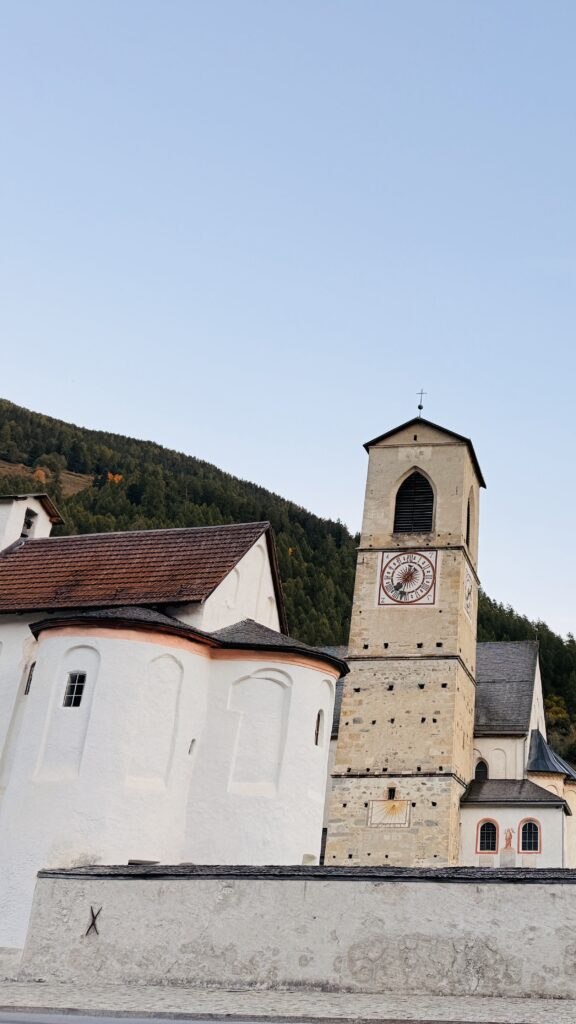 UNESCO-listed Monastery of St. John in Müstair, Switzerland